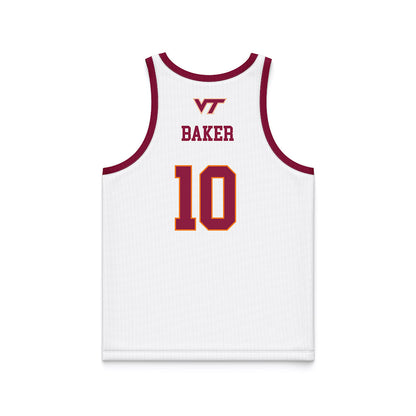 Virginia Tech - NCAA Women's Basketball : Carys Baker - Basketball Jersey