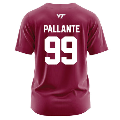 Virginia Tech - NCAA Softball : Lily Pallante - Maroon Jersey-1