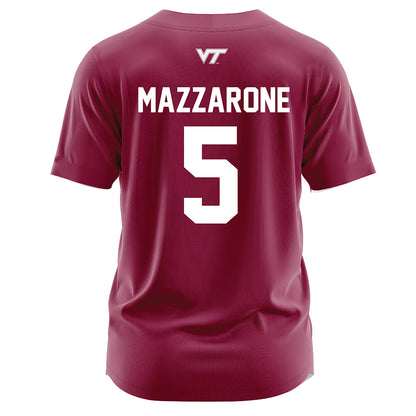 Virginia Tech - NCAA Softball : Emma Mazzarone - Maroon Jersey