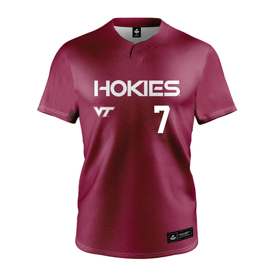 Virginia Tech - NCAA Softball : Nora Abromavage - Maroon Jersey-0