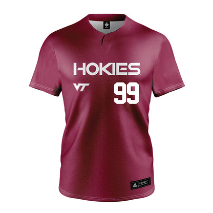 Virginia Tech - NCAA Softball : Lily Pallante - Maroon Jersey-0