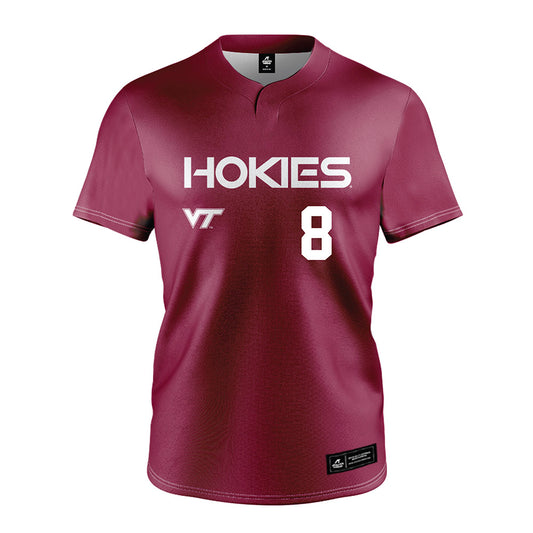 Virginia Tech - NCAA Softball : Avery Layton - Maroon Jersey-0