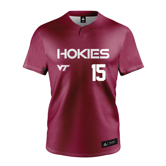 Virginia Tech - NCAA Softball : Zoe Yaeger - Maroon Jersey-0