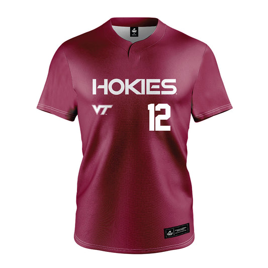 Virginia Tech - NCAA Softball : Breanna Carrico - Maroon Jersey-0