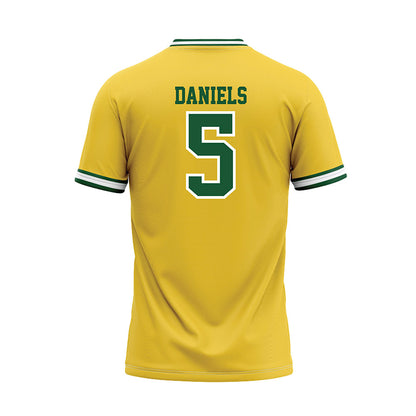 OKBU - NCAA Baseball : Jarrmez Daniels - Yellow Jersey-1