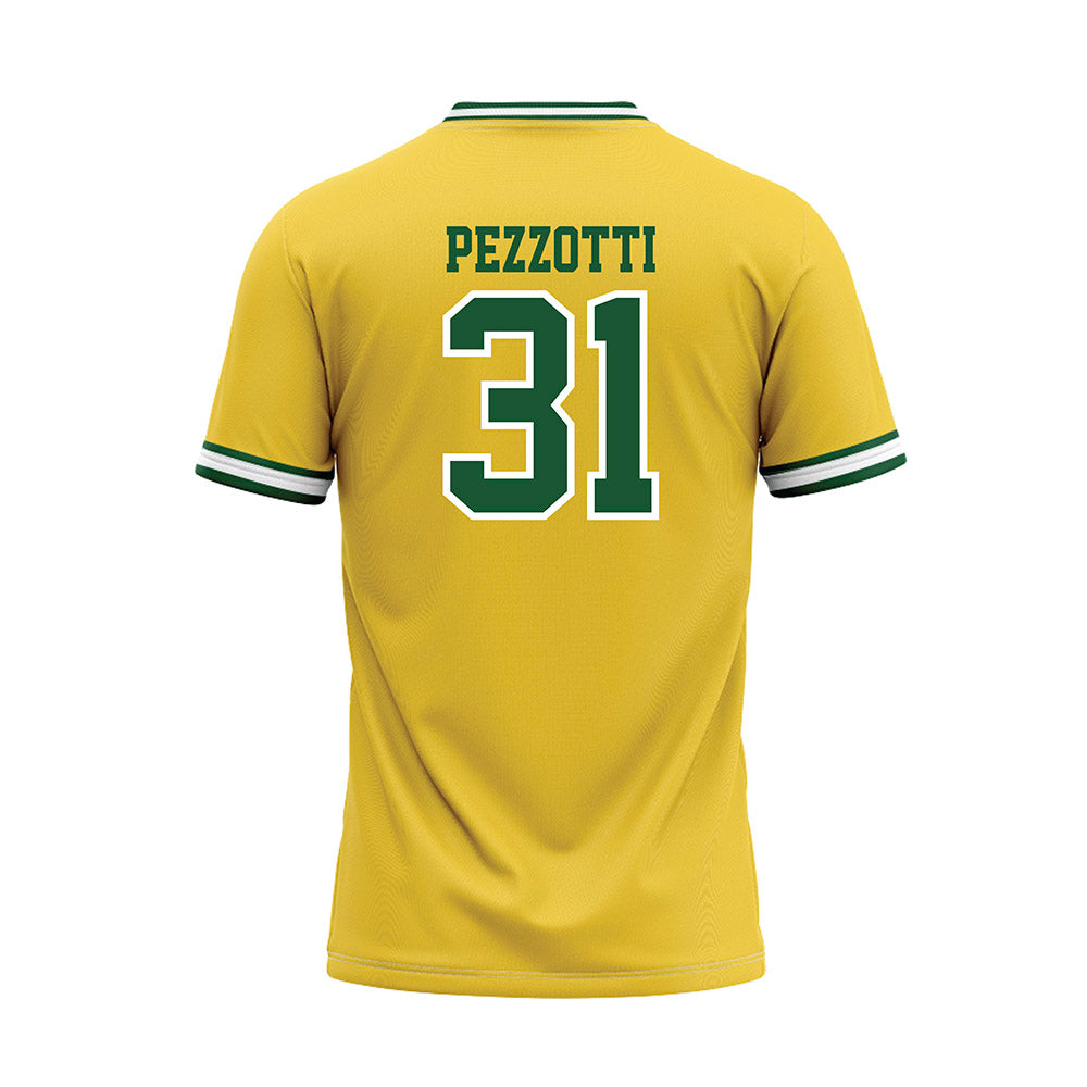 OKBU - NCAA Baseball : Luis Pezzotti - Yellow Jersey-1