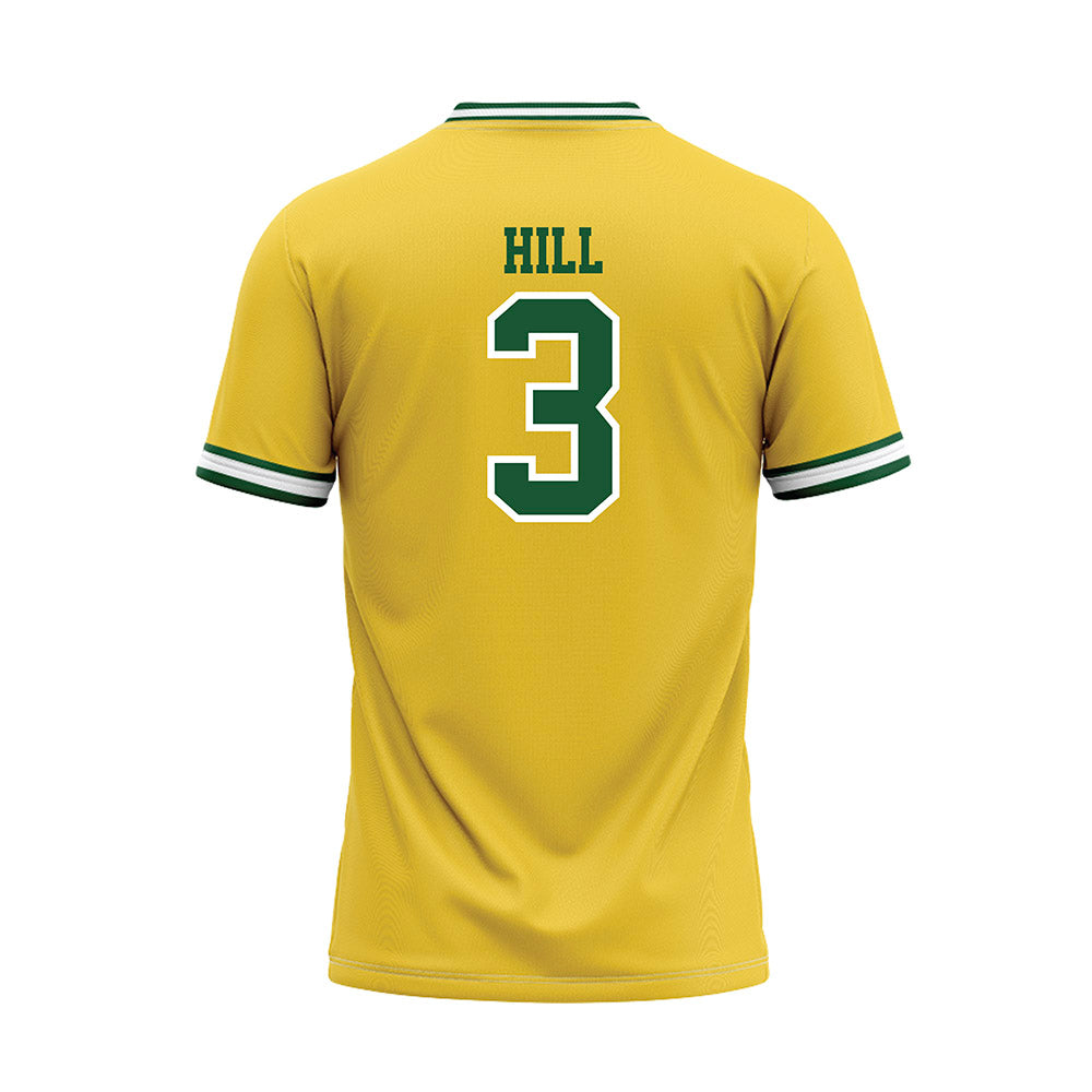 OKBU - NCAA Baseball : Isaac Hill - Yellow Jersey-1