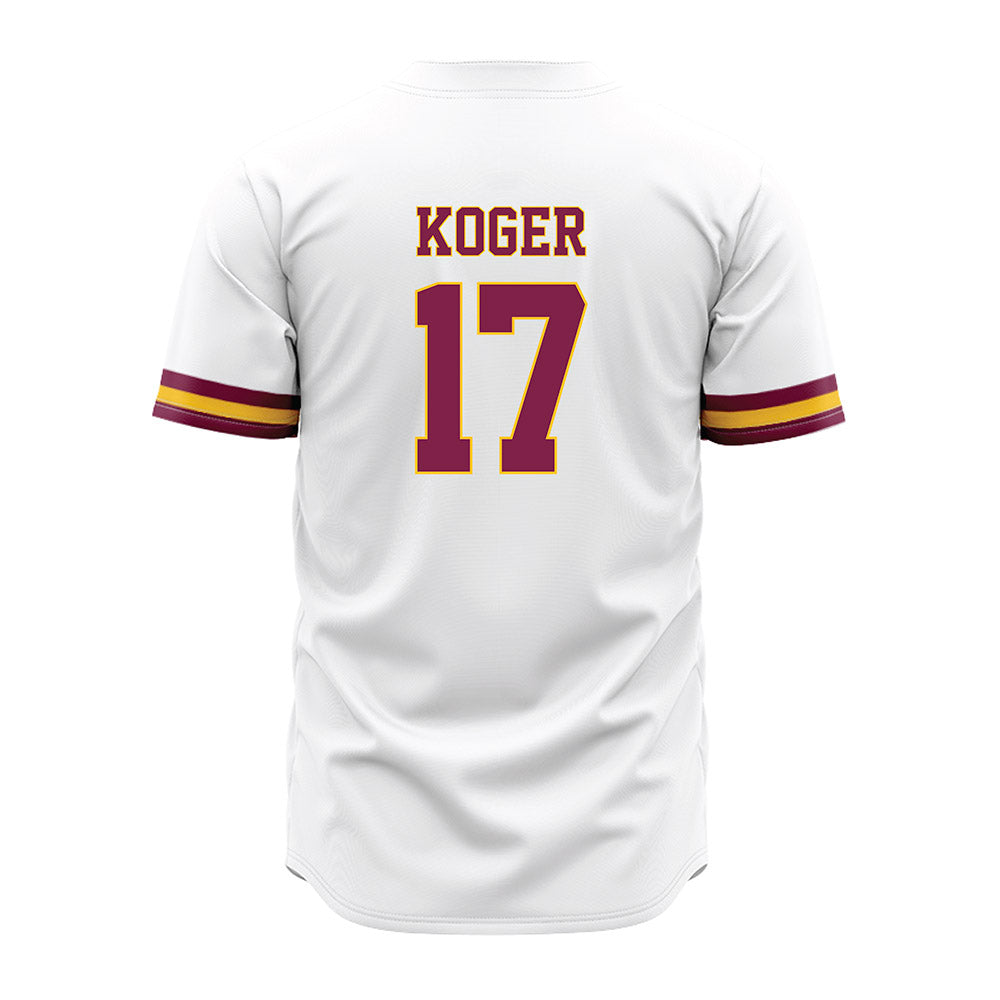 Arizona State - NCAA Baseball : Will Koger - White Jersey