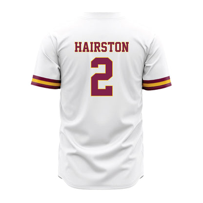 Arizona State - NCAA Baseball : Landon Hairston - White Jersey