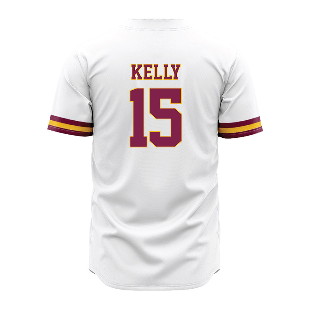Arizona State - NCAA Baseball : Lucas Kelly - White Jersey-1