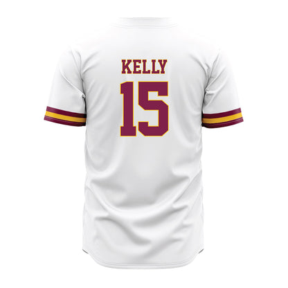 Arizona State - NCAA Baseball : Lucas Kelly - White Jersey-1