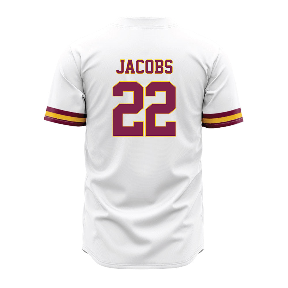 Arizona State - NCAA Baseball : Ben Jacobs - White Jersey