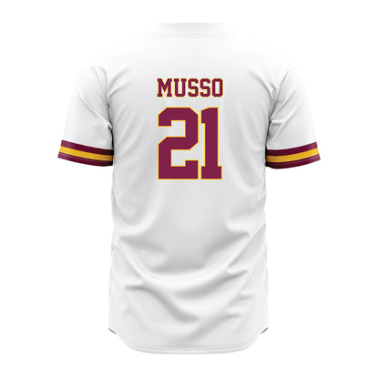 Arizona State - NCAA Baseball : Austin Musso - White Jersey-1