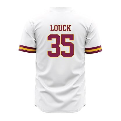 Arizona State - NCAA Baseball : Brady Louck - White Jersey-1