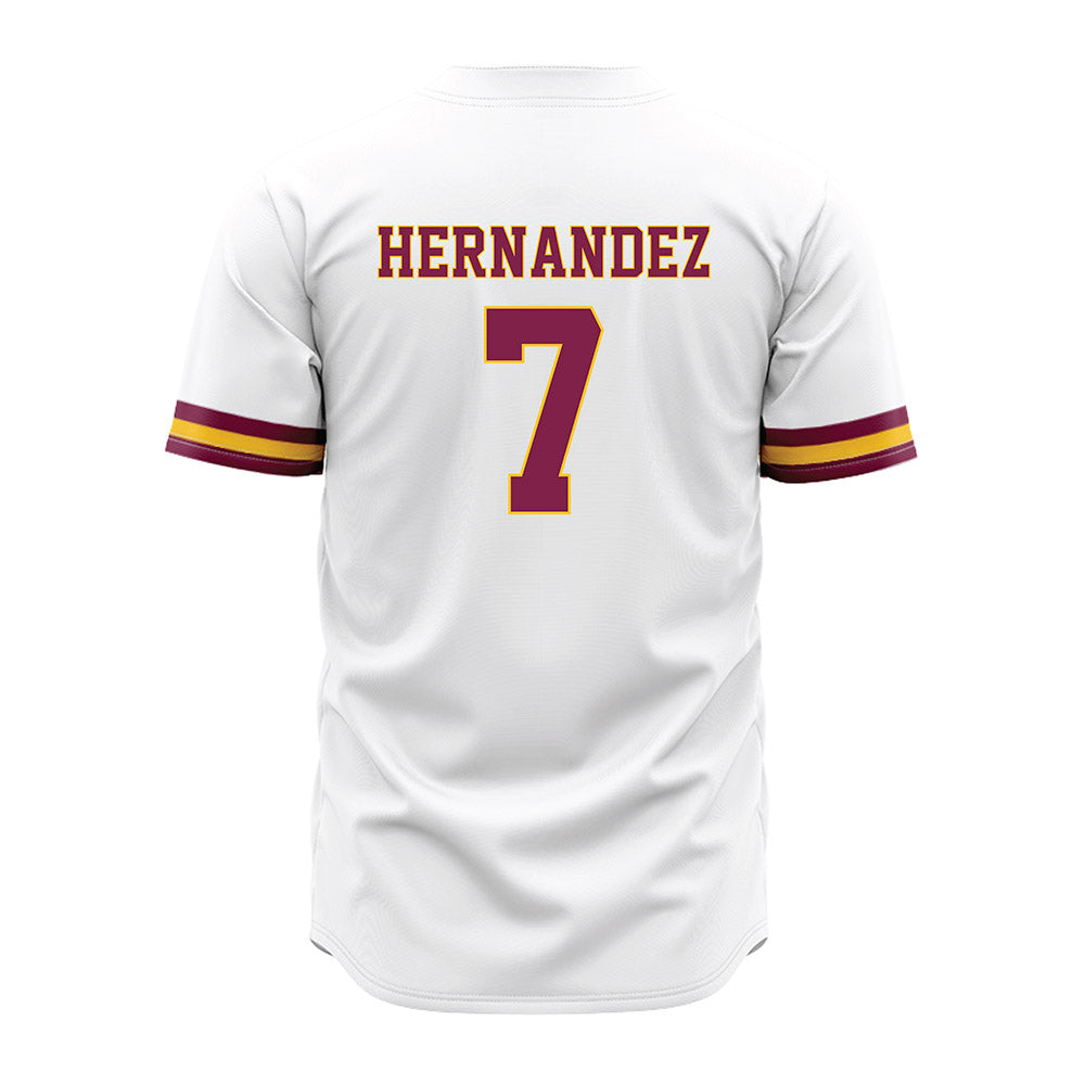 Arizona State - NCAA Baseball : Jonathon Hernandez - White Jersey