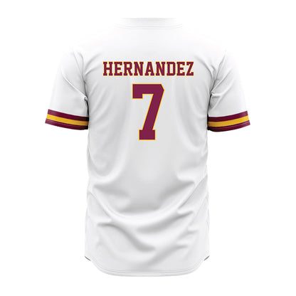 Arizona State - NCAA Baseball : Jonathon Hernandez - White Jersey