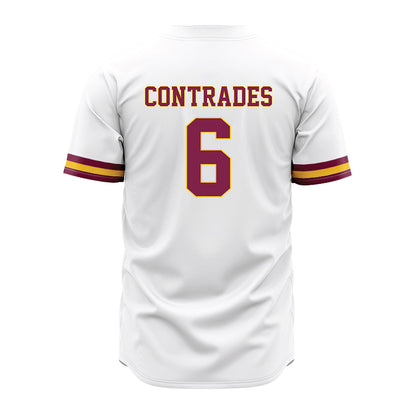 Arizona State - NCAA Baseball : Nu'u Contrades - White Jersey