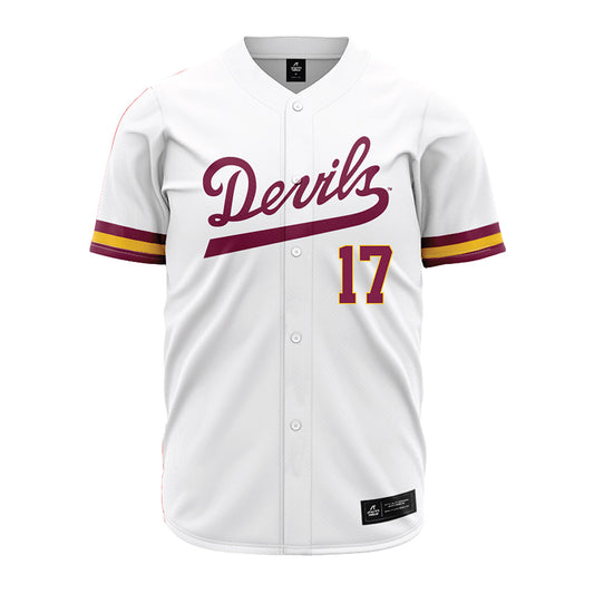 Arizona State - NCAA Baseball : Will Koger - White Jersey