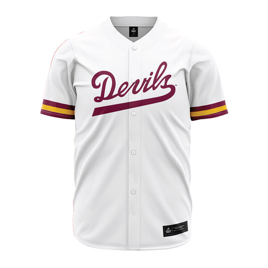 Arizona State - NCAA Baseball : Manny Garza - White Jersey