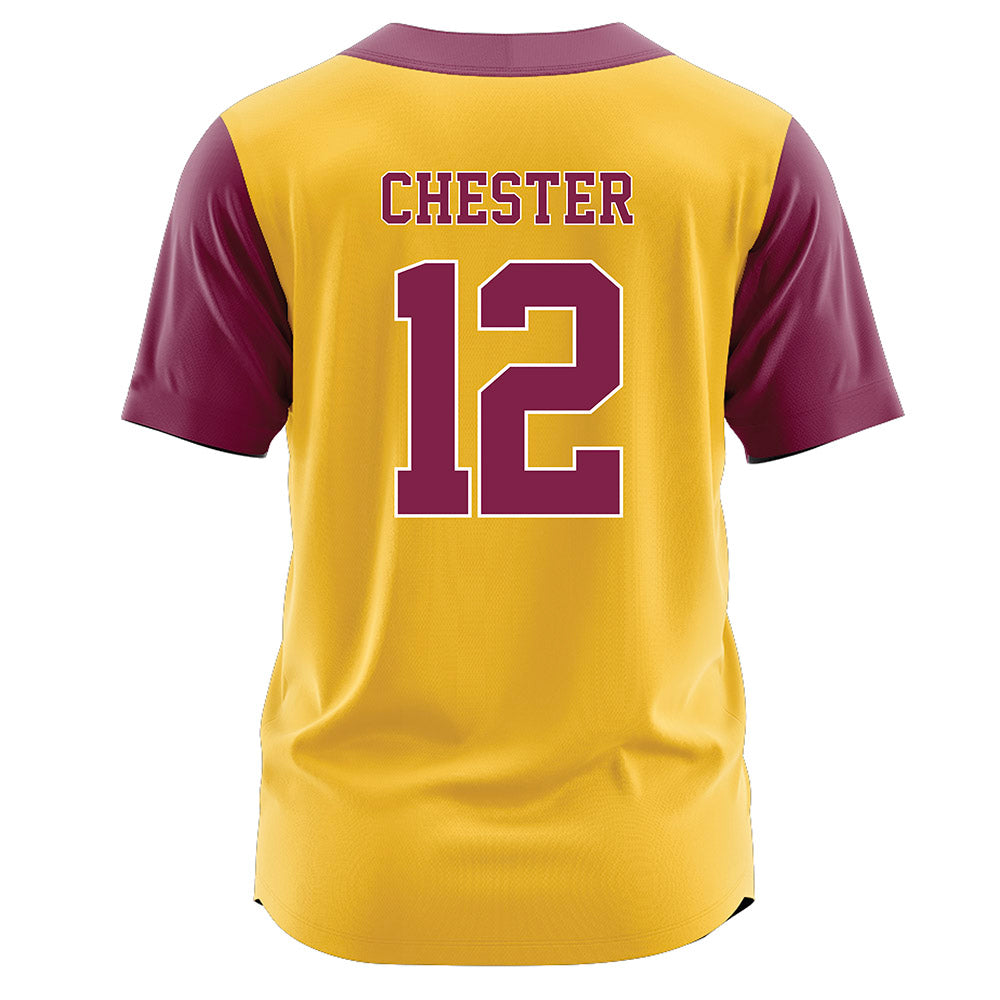 Arizona State - NCAA Softball : Katie Chester - Gold Jersey