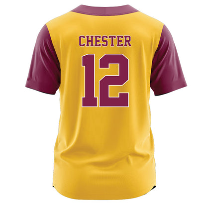Arizona State - NCAA Softball : Katie Chester - Gold Jersey