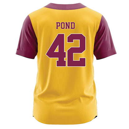 Arizona State - NCAA Softball : Kaylee Pond - Gold Jersey-1