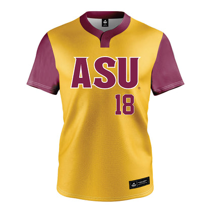 Arizona State - NCAA Softball : Tiare Ho-Ching - Gold Jersey