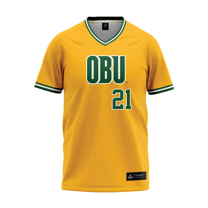 OKBU - NCAA Softball : Jaycee Shaffer - Yellow Jersey-0