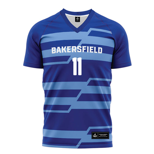 CSU Bakersfield - NCAA Women's Soccer : Daniela Osejo - Blue Soccer Jersey