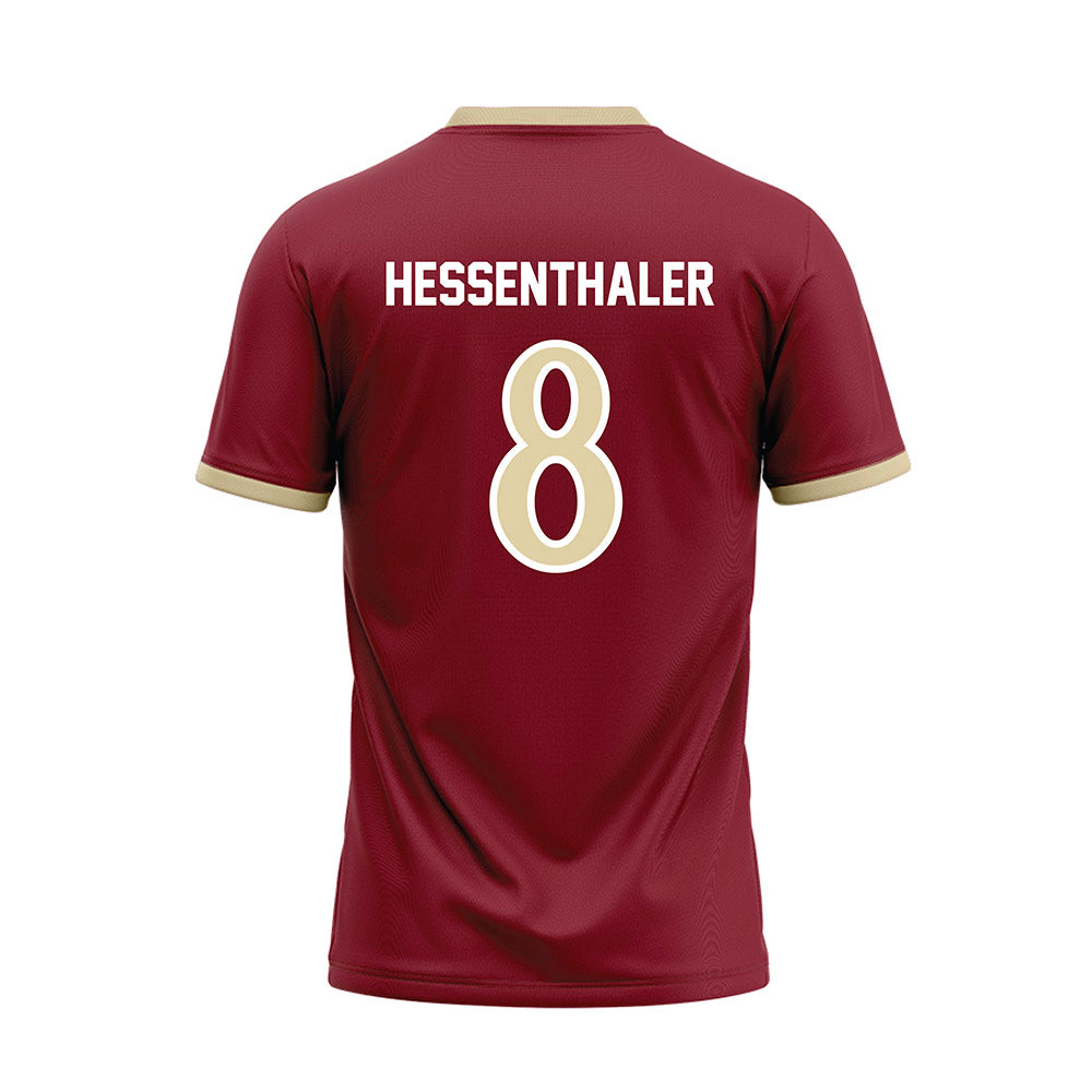 Elon - NCAA Softball : Greta Hessenthaler - Red Baseball Jersey-1