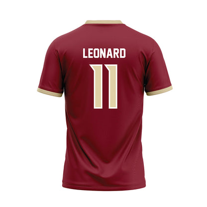 Elon - NCAA Softball : Kyra Leonard - Red Baseball Jersey-1