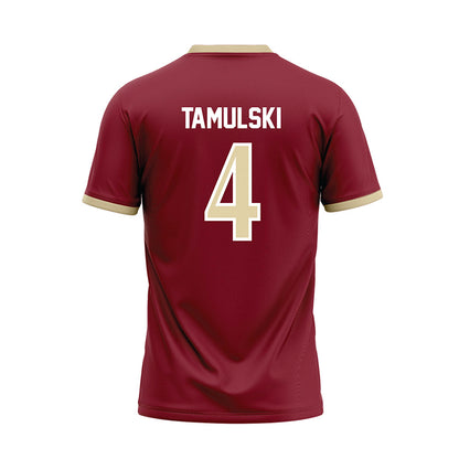 Elon - NCAA Softball : Julia Tamulski - Red Baseball Jersey-1