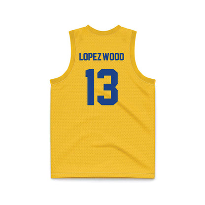 CSU Bakersfield - NCAA Women's Basketball : Bryanne Lopez-Wood - Gold Basketball Jersey
