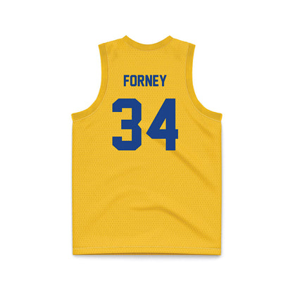 CSU Bakersfield - NCAA Women's Basketball : Cheyenne Forney - Gold Basketball Jersey