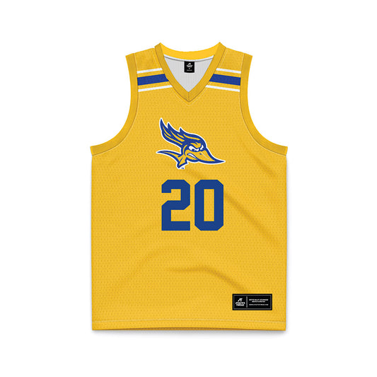 CSU Bakersfield - NCAA Women's Basketball : Melissa Secchiaroli - Gold Basketball Jersey