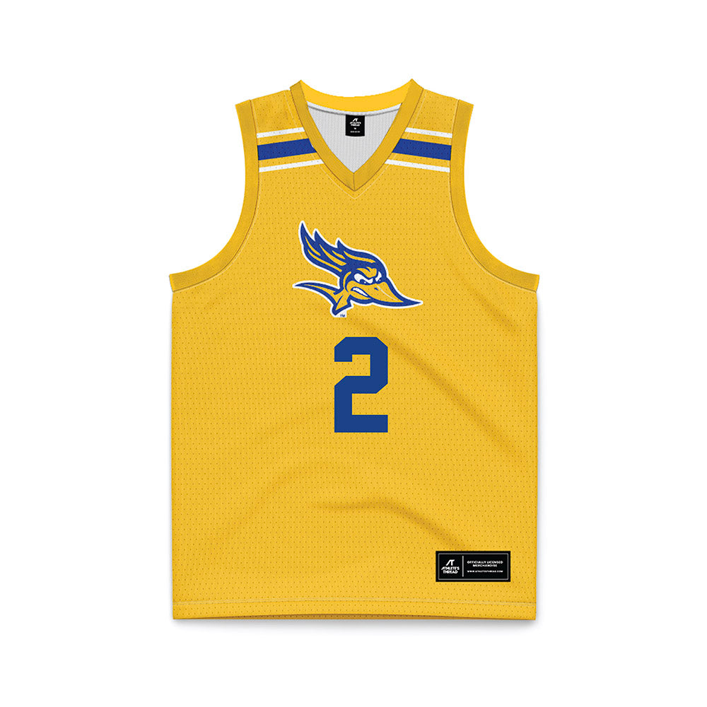 CSU Bakersfield - NCAA Women's Basketball : Caitlin Gingras - Gold Basketball Jersey