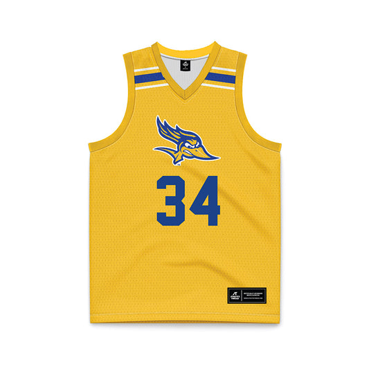 CSU Bakersfield - NCAA Women's Basketball : Cheyenne Forney - Gold Basketball Jersey