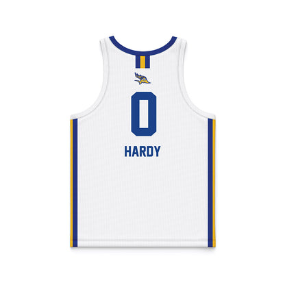 CSU Bakersfield - NCAA Men's Basketball : Cj Hardy - White Basketball Jersey