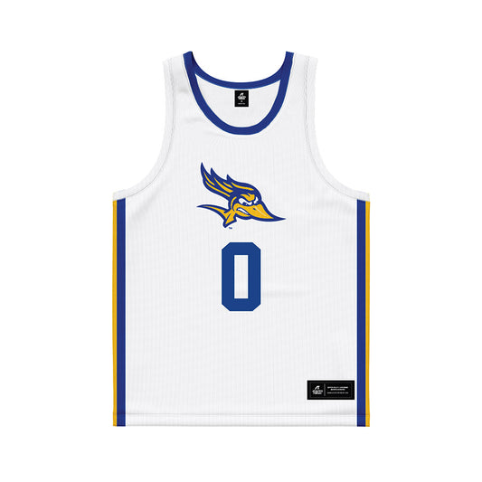 CSU Bakersfield - NCAA Men's Basketball : Cj Hardy - White Basketball Jersey
