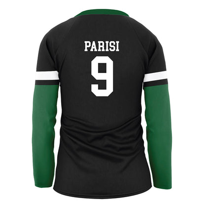 OKBU - NCAA Women's Volleyball : Elle Parisi - Black Volleyball Jersey-1