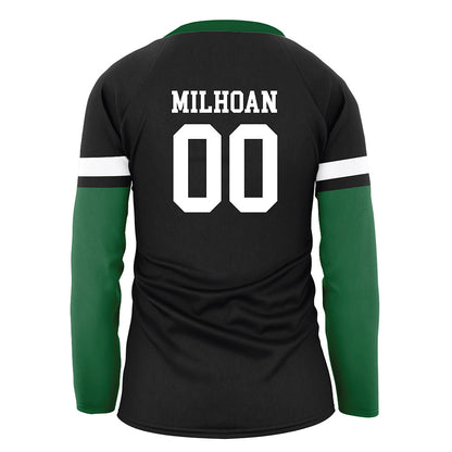 OKBU - NCAA Women's Volleyball : Payton Milhoan - Black Volleyball Jersey-1