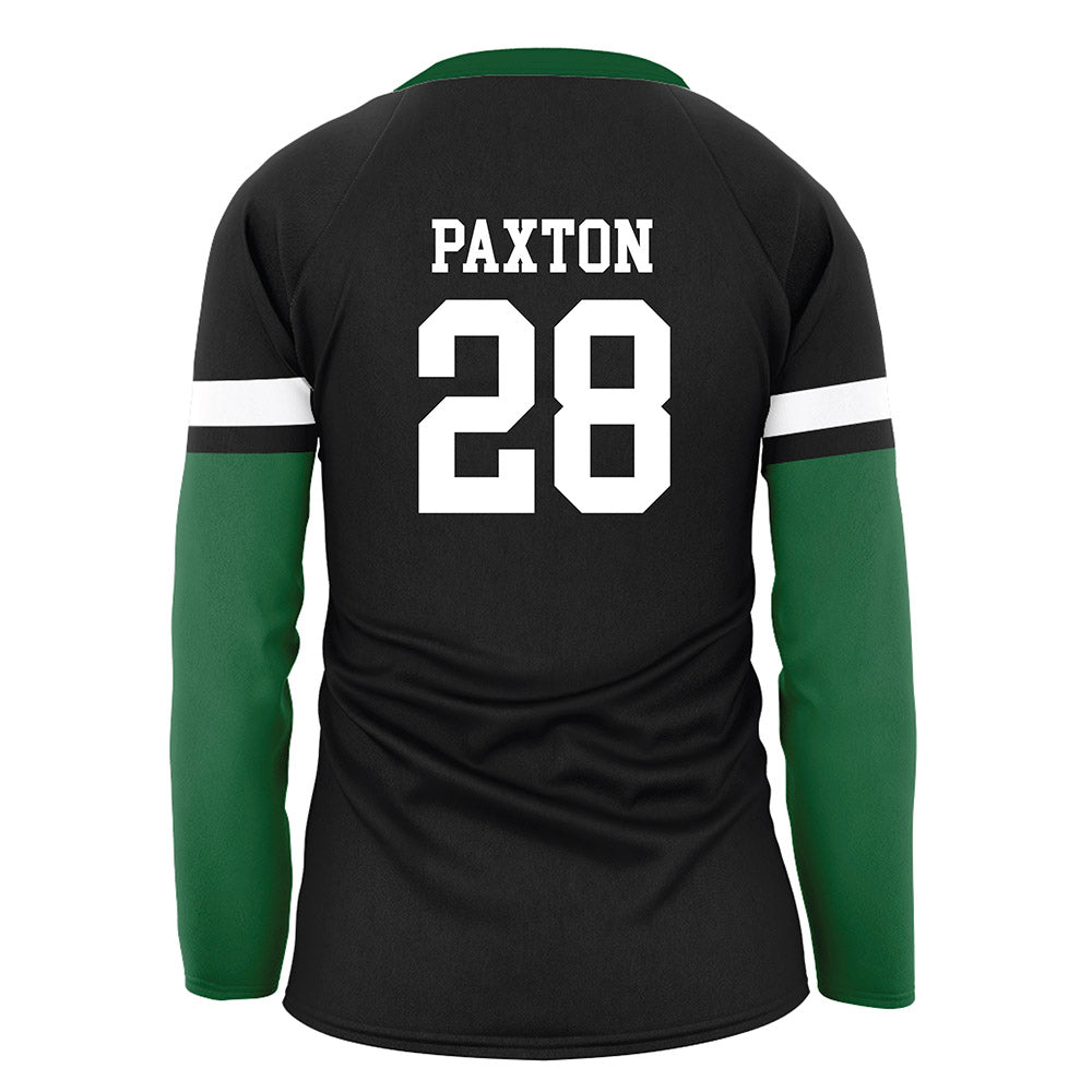 OKBU - NCAA Women's Volleyball : Taegan Paxton - Black Volleyball Jersey-1