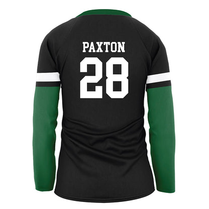 OKBU - NCAA Women's Volleyball : Taegan Paxton - Black Volleyball Jersey-1