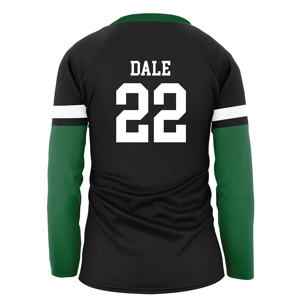 OKBU - NCAA Women's Volleyball : Addison Dale - Black Volleyball Jersey-1