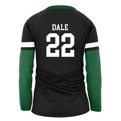 OKBU - NCAA Women's Volleyball : Addison Dale - Black Volleyball Jersey-1