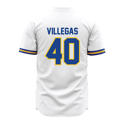 CSU Bakersfield - NCAA Baseball : David Villegas - White Jersey