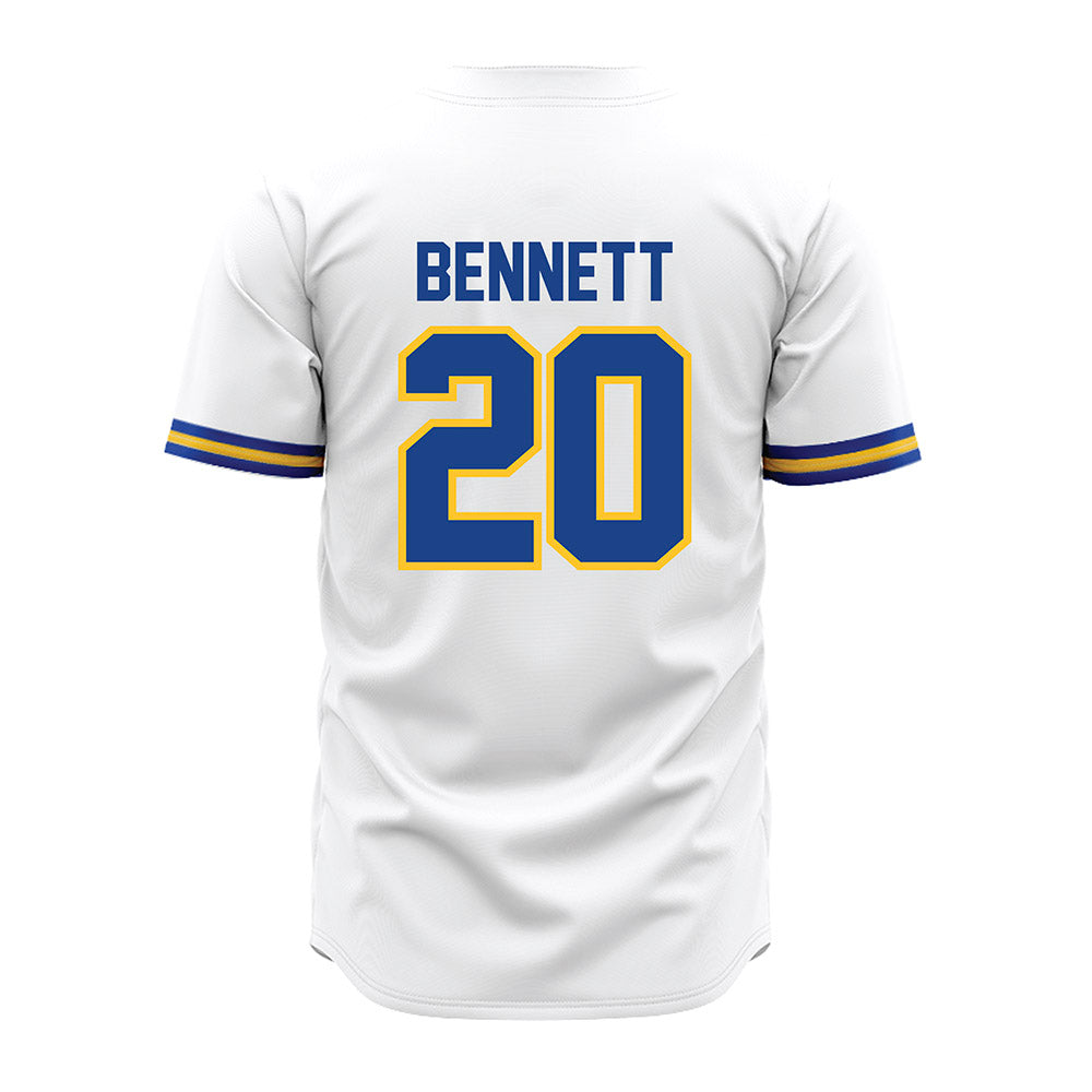 CSU Bakersfield - NCAA Baseball : Elgin Bennett - White Jersey-1
