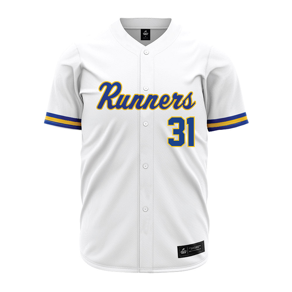 CSU Bakersfield - NCAA Baseball : Michael Pollard - White Jersey