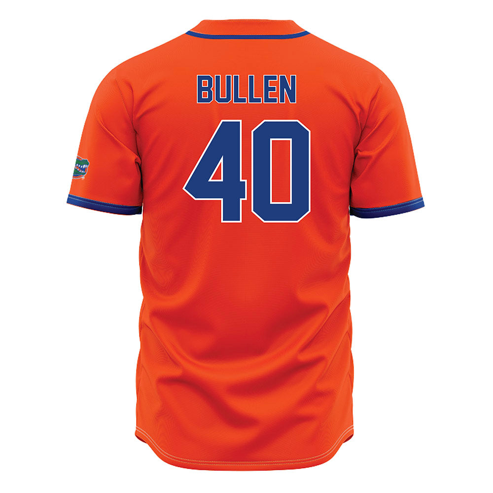 Florida - NCAA Baseball : Cole Bullen - Orange Jersey-1
