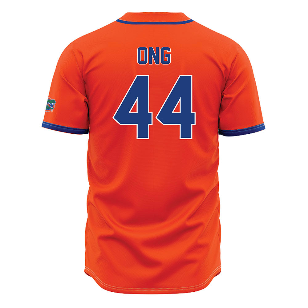 Florida - NCAA Baseball : Felix Ong - Orange Jersey
